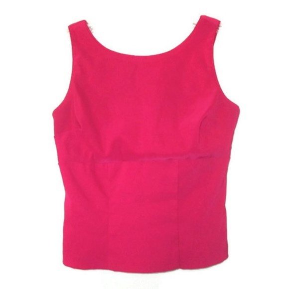 Jackie O pink rockabilly tank top size small 4 xs - Picture 2 of 4